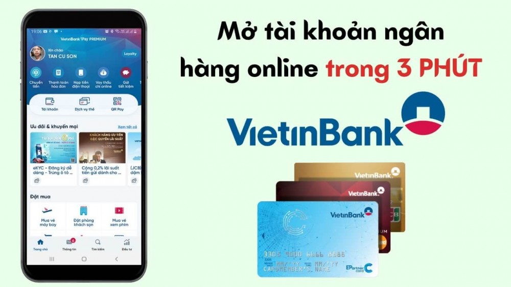 Mo Tai Khoan Vietinbank Online