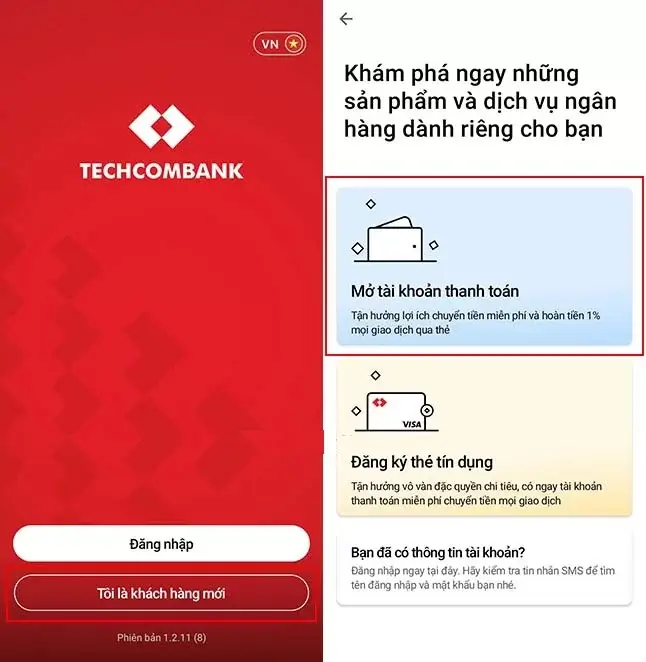 Mo Tai Khoan Techcombank Online 1